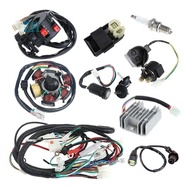 Full Electrics Wiring Harness CDI Coil for GY6 150CC ATV Quad  Go Kart