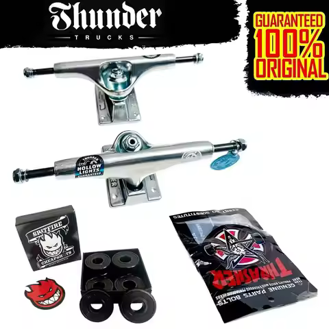 Skateboard 5.25 inch THUNDER Trucks for 8~8.25 inch Skateboard Decks Good Quality Plus Chrome Steel