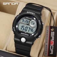 SANDA Sports Waterproof Fashion Digital Women Watch 6035-2