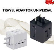 Universal Travel Charger Dual USB 12W | US / AU / EU / UK | Adapter Adapter