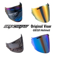 Yamaha X Gracshaw G818 Visor Helmet Siang Malam (Sesuai Untuk TSR RAM4 / GRIXENT 818 / MHR RAM4) [C]