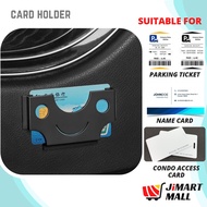 CAR TICKET HOLDER Touch n Go Parking Receipt Condo Access Card Name Card Windscreen Hanger Tiket Kad