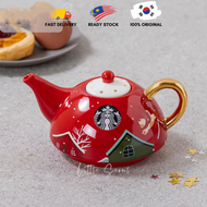 STARBUCKS KOREA Holly Cat Teapot 355ml