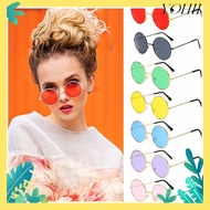 YOHII Round Sunglasses Fashion Party Disco Circle Glasses