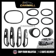 Nissan Almera Interior Decoration Carbon Fiber Design Trim For Almera (2011-2019) CarMall Car Access