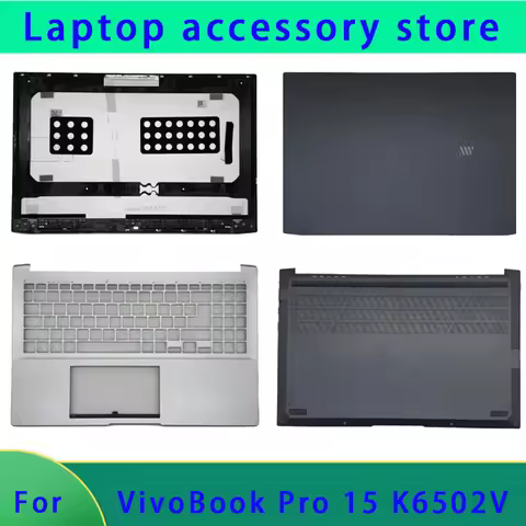 98% New suitable for VivoBook Pro 15 K6502V series laptops LCD screen top cover screen frame palm su