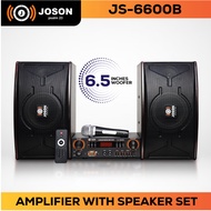 JOSON JS-6600 Micro Component System (Amplifier + Speakers)set 600Watts