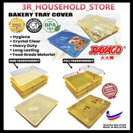 RAYACO Bakery Tray Cover Only(FULL TRANSPARENCY)/Slide Cover Tray/Bread Cake Bakery Cover/Cover Only