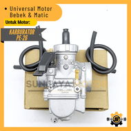 Carburator Karbu Original Keihin PE26 Karburator Racing PE 26 Universal Motor Karbulator Carbu Ori