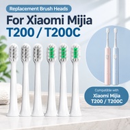 T200/T200C Replacement Toothbrush Heads For Xiaomi T200/T200C Toothbrush 3D Oral Whitening High-dens
