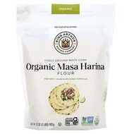 King Arthur Flour, Finely Ground White Corn Organic Masa Harina Flour, 2 lbs (907 g)