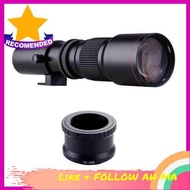 BEST SELLER 500mm F/8.0-32 Multi Coated Super Telephoto Lens Manual Zoom + T-Mount to NEX E-Mount Ad