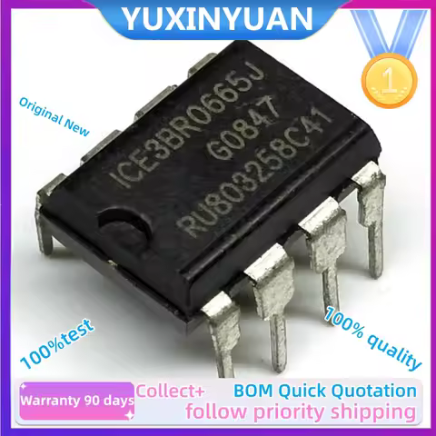 10PCS/LOT ICE3BR0665J ICE3BR0665 ICE 3BR0665J E3BR0665J CE3BR0665J DIP8 in stock