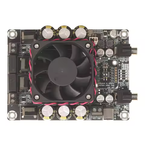 WONDOM 2 X 400W 3Ω High Power Class D Digita Audio Amplifier Board Stereo Amp Module Compact - T-AMP