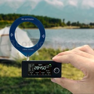 Mini Radio SI4732 0.5-108mhz FM/AM Pocket Radio LSB USB AM FM All Band Radio Receiver 1.9inch IPS Sc