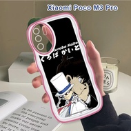 (Wave Case) For Xiaomi poco M3 Pro 4G 5G X3 Pro X3 NFC X3 GT F2 Pro Casing Cartoon Kid the Phantom T