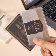 Card Cover IC License Bank TNG Card Cover Holder Sampul Plastic Lisen Kad Pengenalan