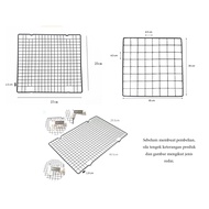 Redai Kek Marble Jelita, Cooling Rack Cake, Redai Biskut Penyejuk biskuk kek loyang kek