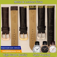 Apply To TISSOT 1853 T085 T085407 Carson Men Women Genuine Leather Watch Strap 19mm