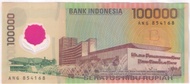 Jual 100000 Soekarno - Hatta Polymer 1999 UNC