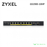 ZyXEL GS1900-10HP(Rev.B1) 合勤簡易網管型交換器
