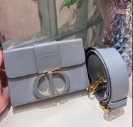 Dior 30 Montaigne 蒙田 霧霾藍 box盒子包