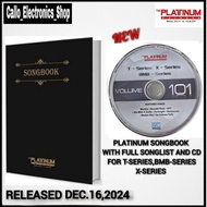 PLATINUM SONGBOOK WITH FULL SONGLIST AND CD VOLUME 101 FOR T-SERIES/X-SERIES/BMB-SERIES/KAPITAN 2