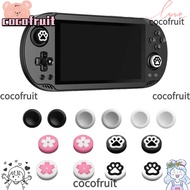 COCOFRUIT 4PCS Game Console Joystick Rocker, Accessories Silicone Big Joystick Cap, Non-slip Colorfu