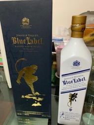 Johnnie Walker blue label year of monkey with box 750ml 生肖限量版 猴年特別版