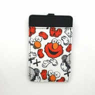 Sesame Street Kaws Elmo Ezlink Card Holder With Keyring