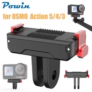 Magnetic Mount for DJI Action 5 Pro, Quick Release Mount Base Action 5 Pro Camera Tripod Adapter Mou
