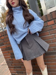 Puri & Me Onnie Wool Skirt กระโปรงเนื้อผ้าวูลทรงสวย