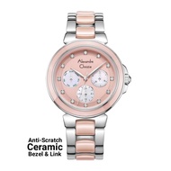 ALEXANDRE CHRISTIE 2B02 BF SILVER PINK WANITA ORIGINAL GARANSI 