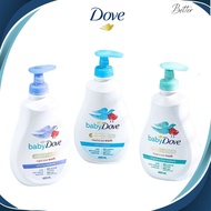DOVE  Baby Dove Body Wash 400ml (Rich Moisture / Calming Moisture / Fragrance-Free)