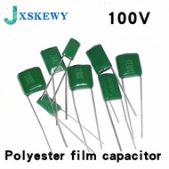 50pcs Polyester film capacitor 100V 1nF 1.5nF 2.2nF 100nF 2A471J 2A102J 2A152J 2A222J 2A392J 2A332J 