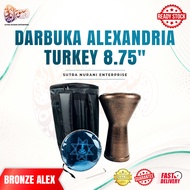 DARBUKA ALEXANDRIA 8.75” BERKUALITI TINGGI