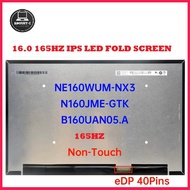 LED 16.0" FHD+ IPS (1920x1200) 165HZ NE160WUM-NX3 V8.0 FOLD SCREEN for ASUS ROG Strix G16 2023 G614J