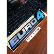 EURO4 CUTTING STICKER 30cm