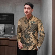 Men's Long-Sleeved Batik Clothes/ Premium Men's Batik/-Office Batik Uniforms