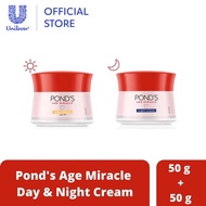 Ponds AGE MIRACLE DAY & NIGHT CREAM 50G - PONDS CREAM NIGHT & DAY CREAM 10G 20G