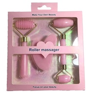 ♣ 3pcs Set Resin Roller Massager for Face Body Gua Sha NotJade Stone Face Care Roller Facial Massager Beauty Health Skin Care Tool