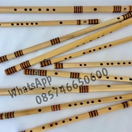 Seruling Bambu Suling Dangdut 1 Set Tbk
