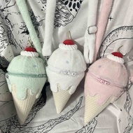 [Sweet Style] Ice Cream Bag Gululu Original Ice Cream Plush Crossbody lolita Bag WTT2025.3.3