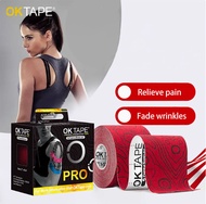 OKTAPE Kinesiology Tape Roll Pro Adhesive Water-Resistant k Tape for Pain Relief Muscle Support Ver