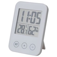 IKEA SLÅTTIS 時鐘/溼度計/溫度計［白色］