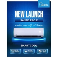 NEW MIDEA AIR-CONDITIONER R32 STANDART NON-INVERTER & INVERTER TYPE (ASU-W.M) INDOOR AND OUTDOOR