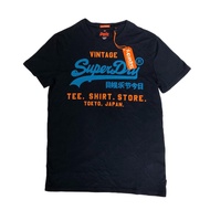 เสื้อยืดผ้าฝ้ายใหม่ พร้อมส่ง เสื้อยืดแขนสั้น คอกลม ผ้าฝ้าย พิมพ์ลาย Superdry สไตล์เรโทร แฟชั่นฤดูใบไ