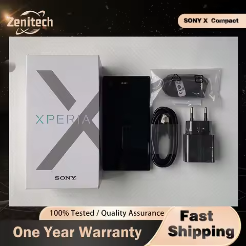 Original Sony Xperia X Compact SO-02J F5321 Mobile Phone 3GB RAM 32GB ROM 4.6'' 23MP+5MP Snapdragon 