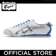 New original Onitsuka Tiger Mexico 66 Men and women shoes Casual sports shoes Silver blue