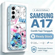 HP Casing Samsung A17 5G Colorhp Cute Western Cartoon Character Motifbiru Anti-Collision For Samsung